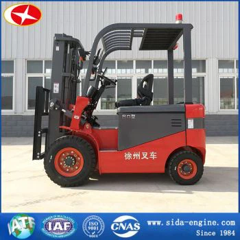 Elektriske kontrabalancerede gaffeltrucks med smal krop